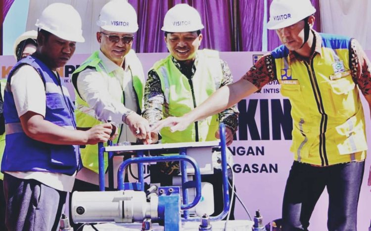 Didukung APBN Rp32,58 Miliar, Proyek SPAM Way Sepagasan Resmi Groundbreaking