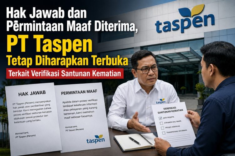 PT Taspen Sudah Minta Maaf, Sopiyan: Masalah Regulasi Belum Jelas