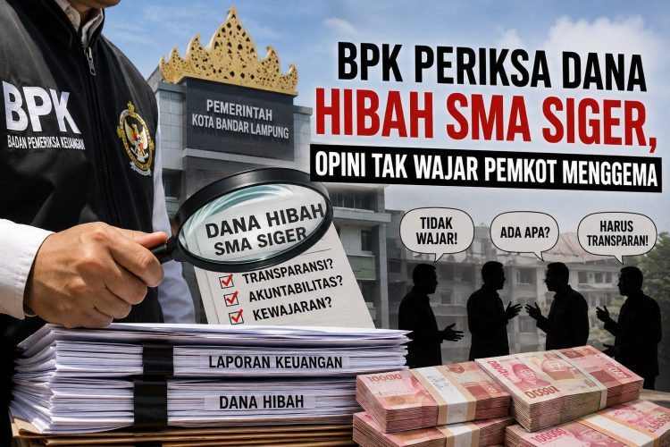 Dugaan Pelanggaran Hibah SMA Siger, BPK Lakukan Pemeriksaan di Bandar Lampung