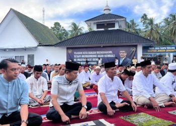 Suasana Khidmat Warnai Sholat Idul Adha di Lapas Kelas IIA Kalianda