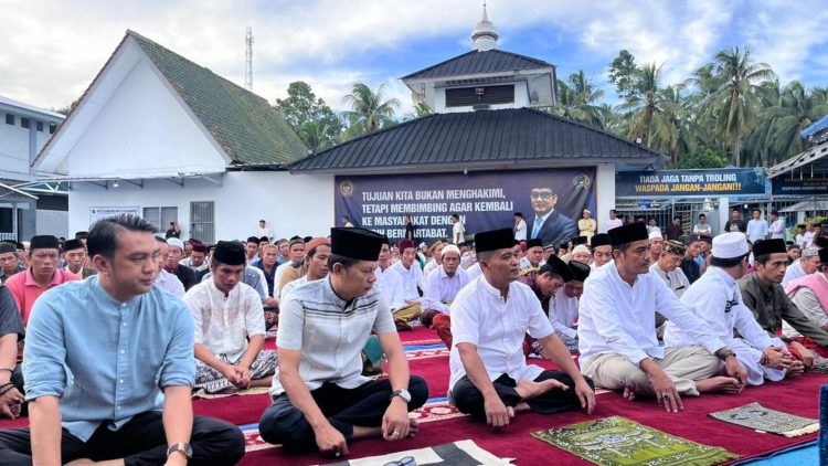 Suasana Khidmat Warnai Sholat Idul Adha di Lapas Kelas IIA Kalianda