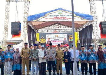Ketua DPRD Lamsel Hadiri MHQ, Dorong Penguatan Karakter Generasi Muda
