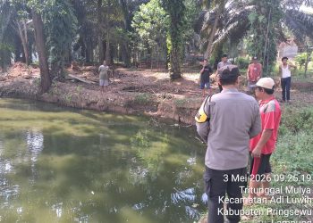 Polisi Selidiki Kasus Bocah Tenggelam di Kolam Ikan Adiluwih Pringsewu