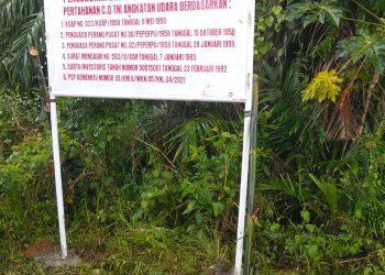 Klaim Lahan TNI AU di Bakung Udik Diprotes LBH Bandar Lampung