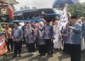Tangis Haru Keluarga Warnai Pelepasan Jamaah Haji Tanggamus