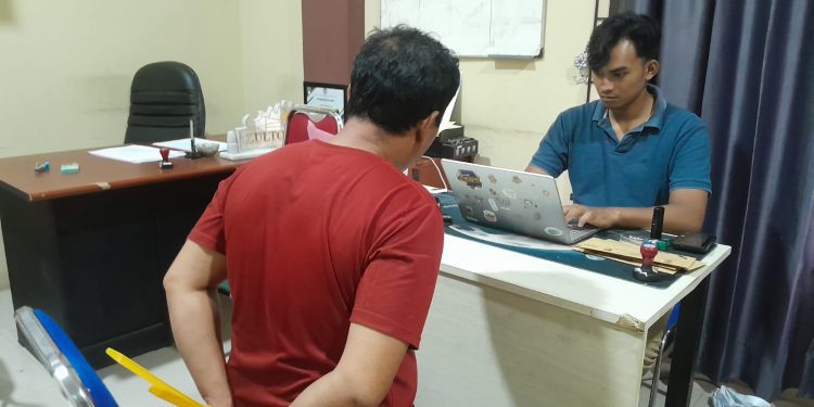 Pelaku KDRT di Gadingrejo Ditangkap di Persembunyian Sawah