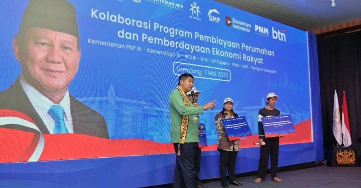 Lampung Selatan Jadi Lokasi Kolaborasi Program Perumahan Rakyat dan Pembiayaan Ekonomi