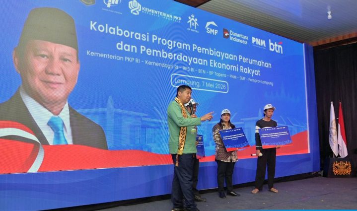 Lampung Selatan Jadi Lokasi Kolaborasi Program Perumahan Rakyat dan Pembiayaan Ekonomi