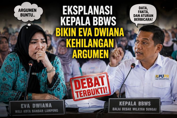 BBWS: Penanganan Banjir Bandar Lampung Tak Bisa Parsial