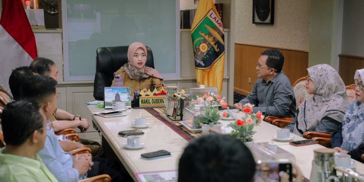 Audiensi dengan ILS, Wagub Jihan Dorong Akses Kesehatan Lebih Merata di Lampung