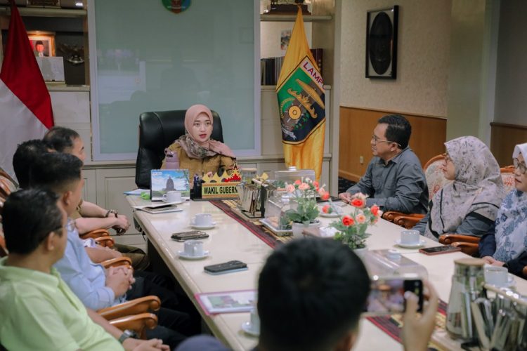 Audiensi dengan ILS, Wagub Jihan Dorong Akses Kesehatan Lebih Merata di Lampung