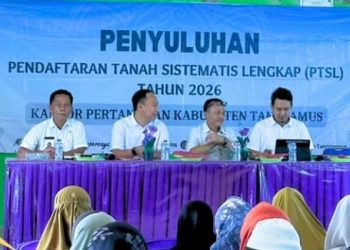 Kantor Pertanahan Tanggamus Dorong Partisipasi Warga dalam Program PTSL 2026