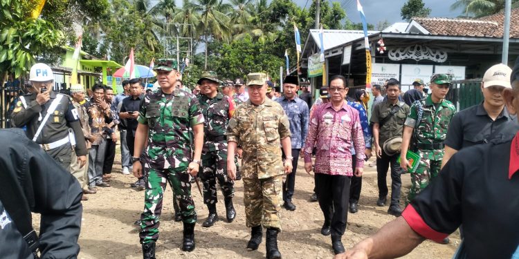 TMMD ke-128 Bangun Jalan Hingga Sumur Bor di Tanggamus, Warga Diminta Rawat Hasilnya