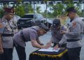 Sertijab Kapolsek Digelar, Kapolres Lamsel Ingatkan Pentingnya Jaga Kepercayaan Publik