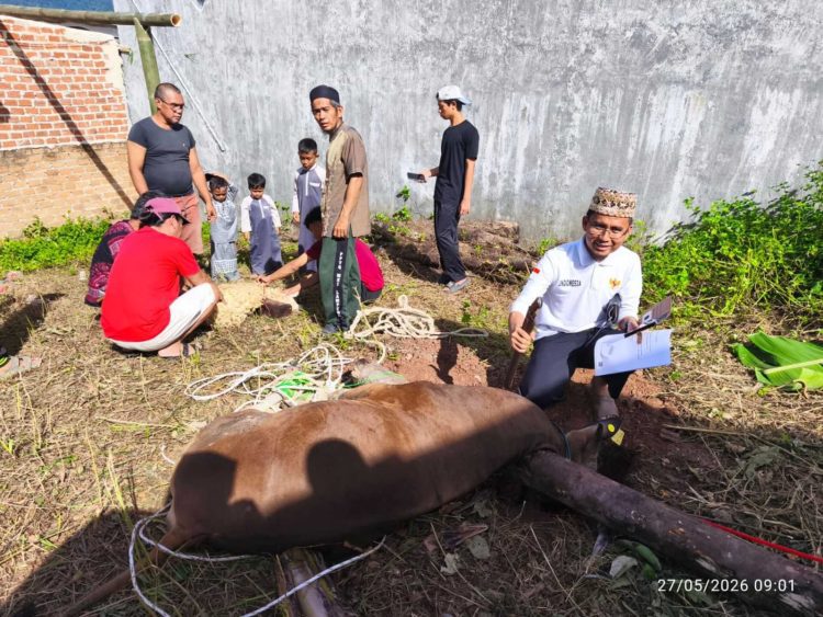 Tradisi Qurban di PPTQ MSI Lampung Jadi Wujud Nyata Nilai Sakai Sambayan