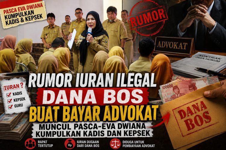 Publik Bertanya-Tanya, Ada Apa di Balik Rapat Eva Dwiana dan Kepala Sekolah?