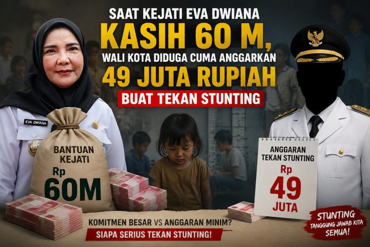 Rp60 Miliar untuk Kejati, Rp49 Juta untuk Stunting? Ini yang Dipersoalkan Publik