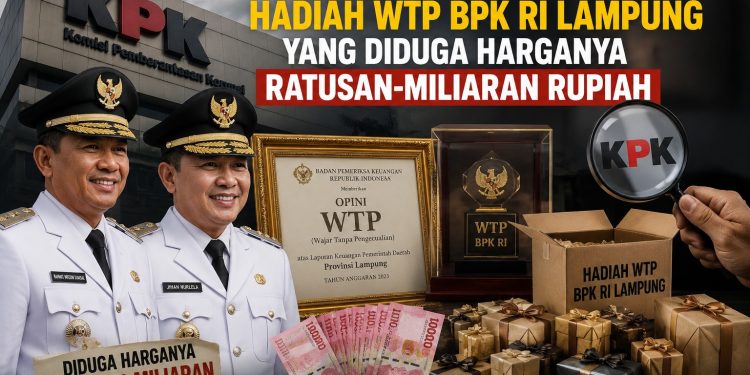 BPK Lampung Disorot Usai Muncul Pertanyaan Publik Soal Opini WTP Pemkot Bandar Lampung