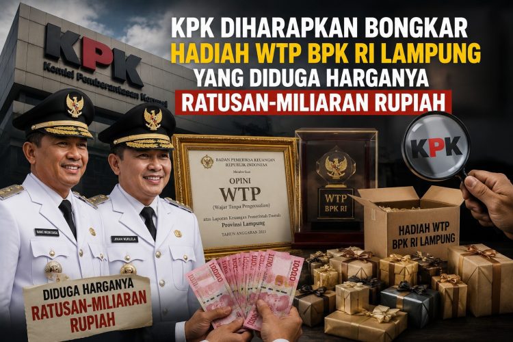 BPK Lampung Disorot Usai Muncul Pertanyaan Publik Soal Opini WTP Pemkot Bandar Lampung