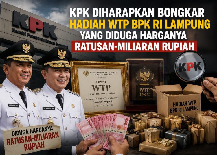 BPK Lampung Disorot Usai Muncul Pertanyaan Publik Soal Opini WTP Pemkot Bandar Lampung