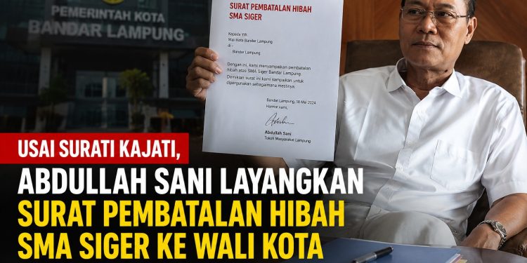Polemik Hibah Pendidikan, SMA Siger 2 Jadi Sorotan Publik Lampung