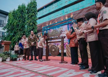Pemprov Lampung Dorong Penguatan Karakter Siswa Lewat Kegiatan Pramuka di Sekolah
