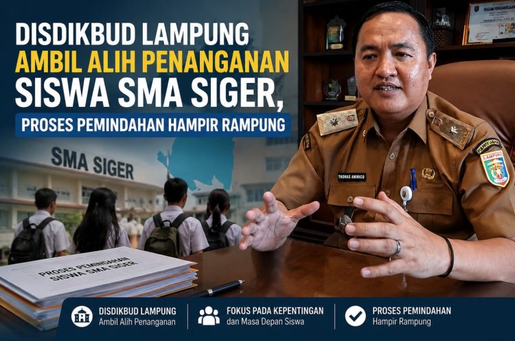 Thomas Amirico: Penanganan SMA Siger Dilakukan Demi Selamatkan Hak Pendidikan Siswa