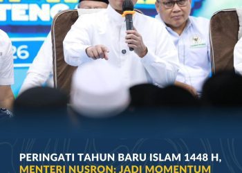 Menteri Nusron dan Ahmad Luthfi Kompak Ajak Masyarakat Perkuat Semangat Hijrah