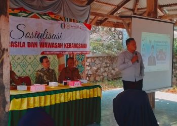 Pancasila di Era Digital Jadi Sorotan dalam Sosialisasi Kesbangpol Pringsewu