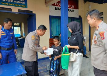 Sambut Hari Bhayangkara ke-80, Sat Polair Lampung Selatan Dekatkan Pelayanan ke Masyarakat Pesisir
