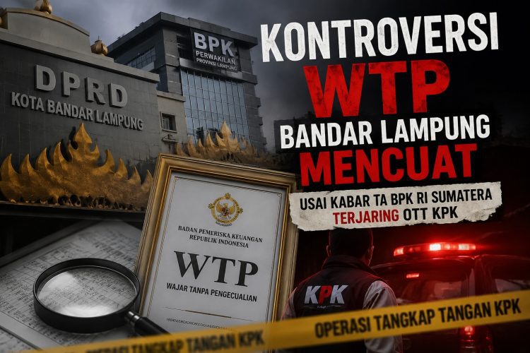 Di Balik Predikat WTP, Muncul Gelombang Kritik Tata Kelola Anggaran Bandar Lampung