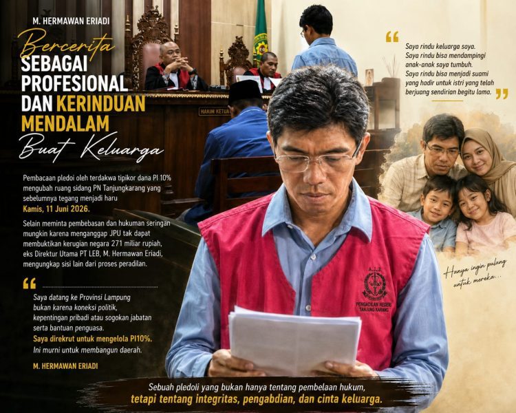 Hermawan Eriadi Minta Dibebaskan, Klaim JPU Tak Buktikan Kerugian Negara Rp271 Miliar