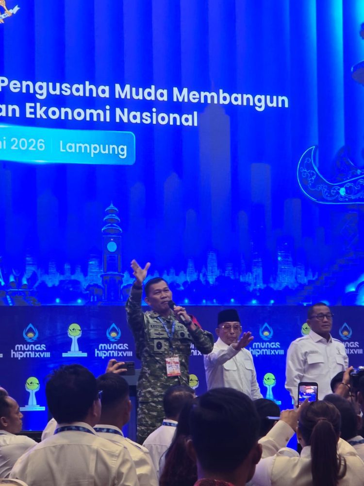 Pangdam Kristomei Apresiasi Kedewasaan Peserta Munas HIPMI Jaga Ketertiban