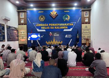 Bangun SDM Berintegritas, Lapas Kalianda Gelar Pembinaan Mental dan Spiritual