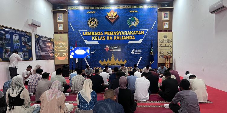 Bangun SDM Berintegritas, Lapas Kalianda Gelar Pembinaan Mental dan Spiritual