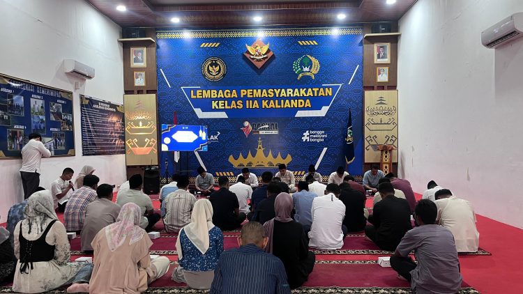Bangun SDM Berintegritas, Lapas Kalianda Gelar Pembinaan Mental dan Spiritual