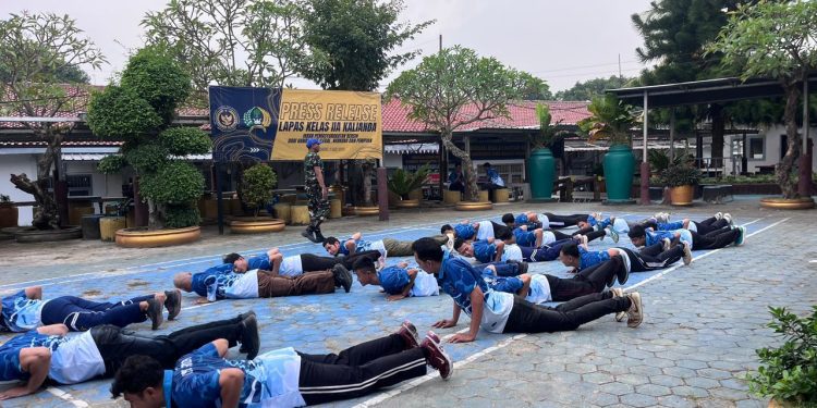 Kodim 0421 Lampung Selatan Bersinergi dengan Lapas Kalianda Bangun Karakter Pegawai