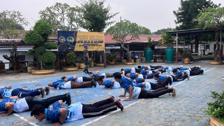 Kodim 0421 Lampung Selatan Bersinergi dengan Lapas Kalianda Bangun Karakter Pegawai