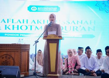 Wagub Lampung Hadiri Haflah Akhirussanah, Santri Ponpes Al-Hidayat Dapat Motivasi Khusus