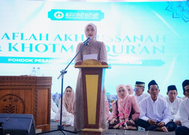 Wagub Lampung Hadiri Haflah Akhirussanah, Santri Ponpes Al-Hidayat Dapat Motivasi Khusus
