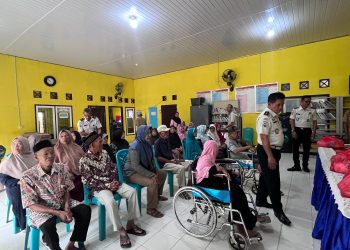 Wujud Pengabdian, Lapas Kalianda Salurkan Bantuan ke Warga Sekitar