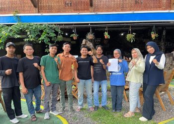 Tuti-Umar Nahkodai SPML, Siap Perjuangkan Hak-Hak Pekerja Media Lampung