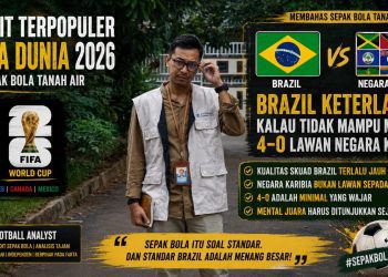 Vinicius Junior Jadi Tumpuan, Brasil Bidik Kemenangan Telak atas Haiti