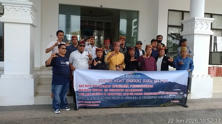 Demi Alam dan Generasi Mendatang, Forum Segekhi Suku Tegaskan Tolak Pengeboran Rajabasa