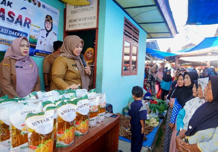 Gerakan Serentak Penetrasi Pasar Berlanjut di Sukoharjo, Warga Sambut Positif