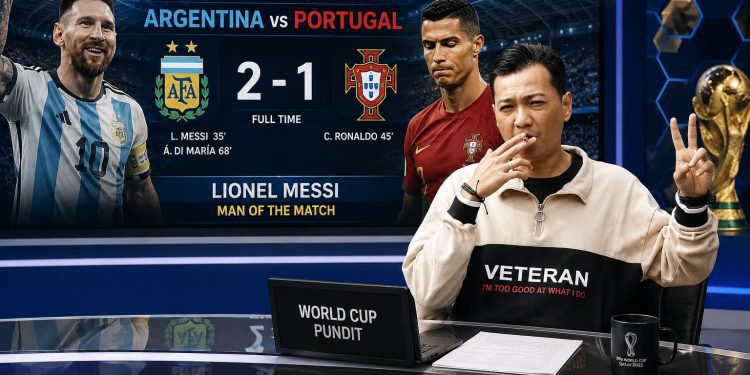 Duel Terakhir Dua GOAT? Argentina Lebih Diunggulkan Taklukkan Portugal