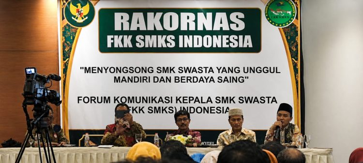SMK Swasta Harus Unggul dan Mandiri, Jadi Fokus Rakornas Nasional di Yogyakarta