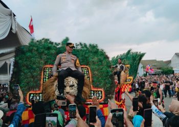 Pendopo Pringsewu Jadi Panggung Budaya, Polres Ajak Masyarakat Rayakan Hari Bhayangkara
