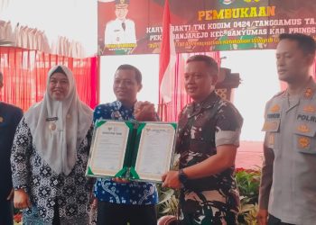 Dandim 0424 Tanggamus: TMMD Bukan Sekadar Bangun Jalan, Tapi Bangun Solidaritas Masyarakat