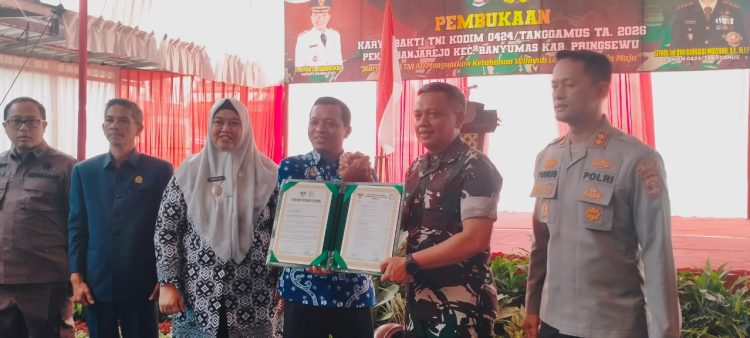 Dandim 0424 Tanggamus: TMMD Bukan Sekadar Bangun Jalan, Tapi Bangun Solidaritas Masyarakat